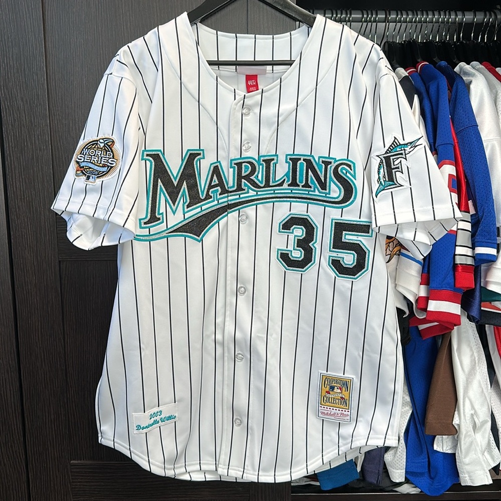 Dontrelle Willis Florida Marlins Mitchell & Ness Cooperstown Authentic Jersey